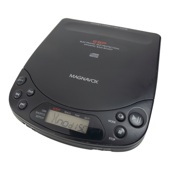MAGNAVOX Portable CD Player ESP Dynamic Bass Boost TESTED Working - Picture 1 of 8